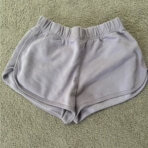 Brandy Melville sweat shorts blue/purple color
